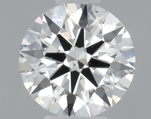 0.42 carat H-SI1 Excellent cut Natūralus Round Deimantas (1)