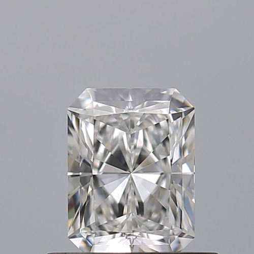 0.51 carat E-VVS2 Natūralus Radiant Deimantas (1)