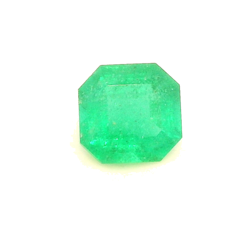 0.33 carat GREEN Asscher Smaragdas (1)