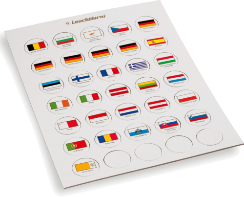 Apvalios Vėliavėlės Čipsai 26 mm (2)