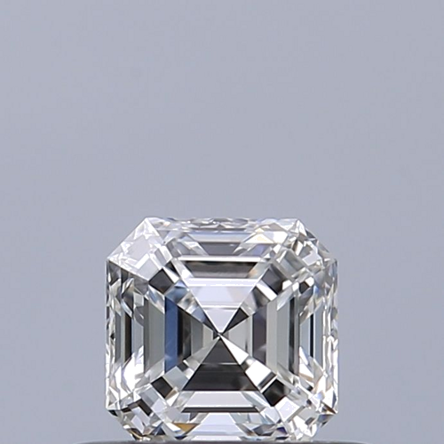 0.4 carat E-VVS1 Natūralus Asscher Deimantas (1)