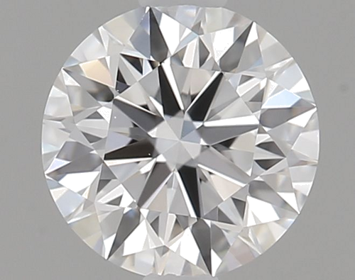 0.38 carat F-VVS1 Excellent cut Natūralus Round Deimantas (1)