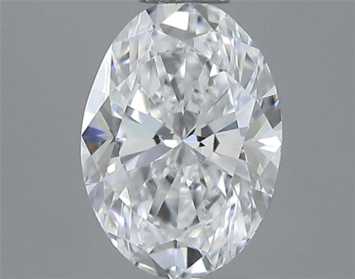 0.7 carat D-VS1 Natūralus Oval Deimantas (1)