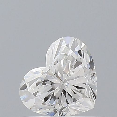 0.32 carat F-VVS2 Natūralus Heart Deimantas (1)