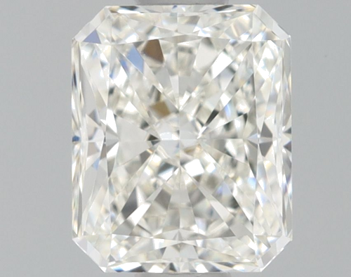 0.6 carat H-VVS2 Natūralus Radiant Deimantas (1)