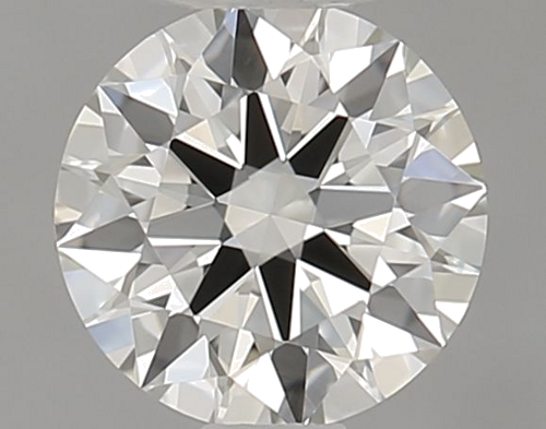0.51 carat K-VVS2 Excellent cut Natūralus Round Deimantas (1)