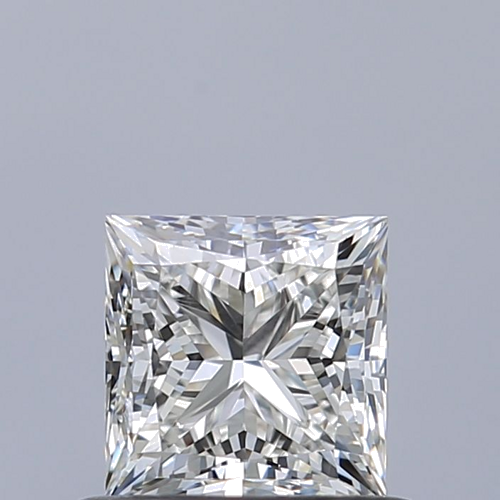0.63 carat H-VS1 Natūralus Princess Deimantas (1)