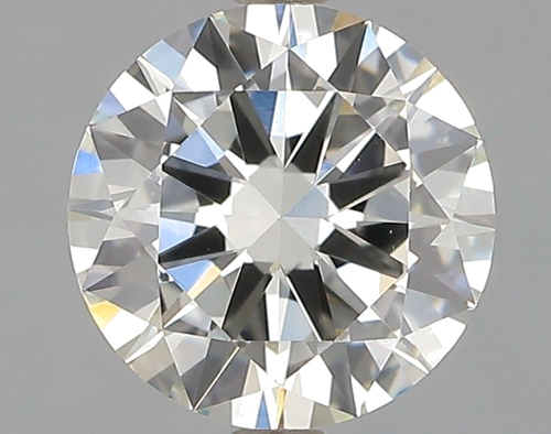 1.01 carat I-VVS2 Very Good cut Natūralus Round Deimantas (1)