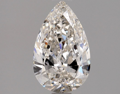 1.0 carat H-VVS2 Natūralus Pear Deimantas (1)