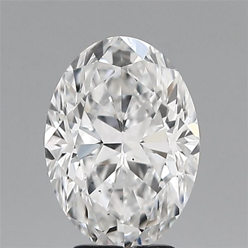 3.01 carat E-SI1 Natūralus Oval Deimantas (1)