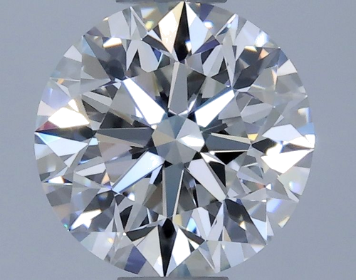 0.51 carat F-VVS1 Excellent cut Natūralus Round Deimantas (1)