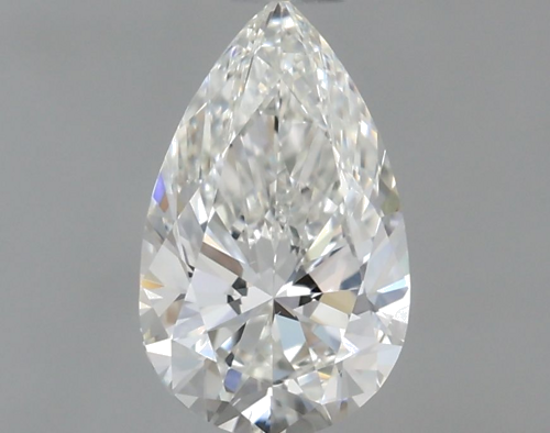 0.5 carat H-VS2 Natūralus Pear Deimantas (1)