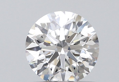 0.61 carat F-VVS1 Excellent cut Natūralus Round Deimantas (1)