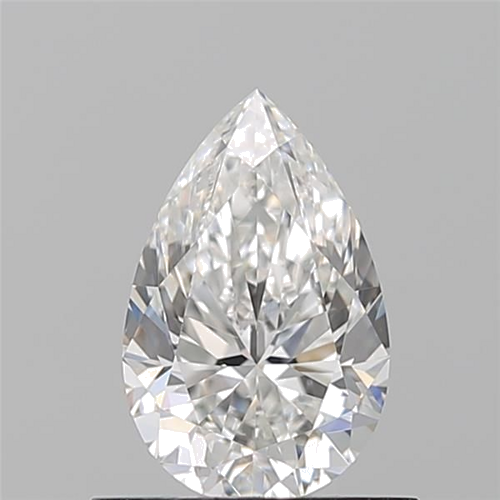 0.7 carat F-VS1 Natūralus Pear Deimantas (1)
