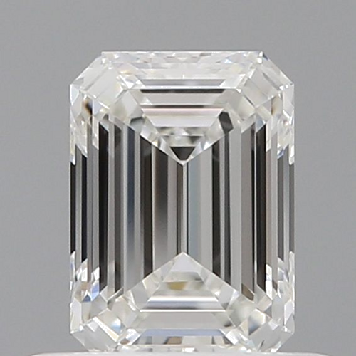 0.52 carat F-VVS1 Natūralus Emerald Deimantas (1)