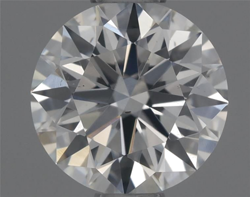 0.58 carat F-VS2 Excellent cut Natūralus Round Deimantas (1)