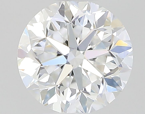0.5 carat D-VVS2 GD cut Natūralus Round Deimantas (1)