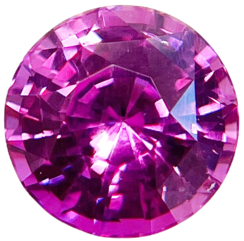 4.58 carat PINK Round Safyras (1)
