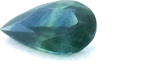 0.5 carat BLUE Pear Safyras (1)