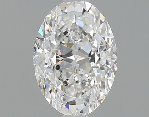 1.0 carat G-SI2 Natūralus Oval Deimantas (1)