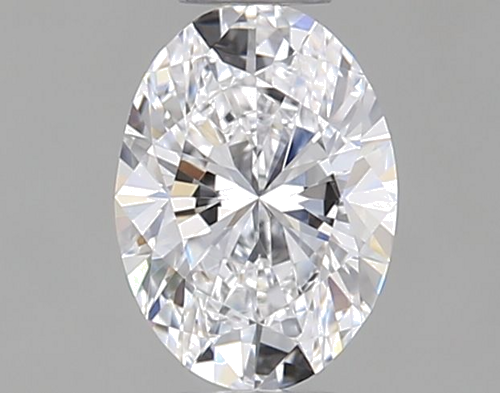 0.39 carat D-VVS1 Natūralus Oval Deimantas (1)