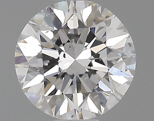 0.5 carat D-SI1 Excellent cut Natūralus Round Deimantas (1)
