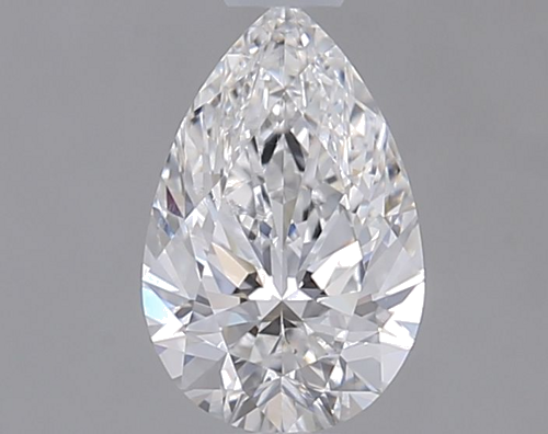 0.5 carat E-VS2 Natūralus Pear Deimantas (1)