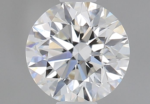 0.43 carat F-VVS2 Excellent cut Natūralus Round Deimantas (1)