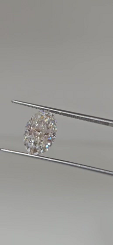 2.21 carat F-VS1 Natūralus Oval Deimantas (1)