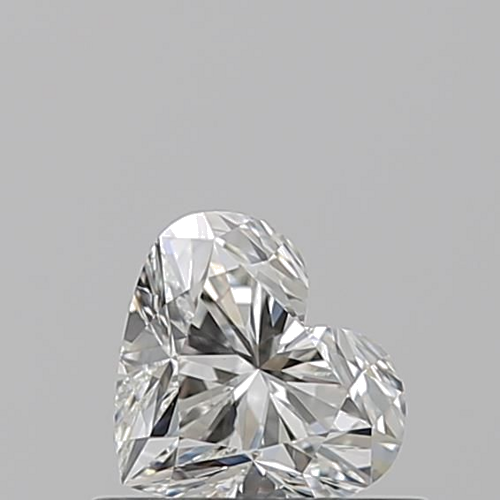 0.52 carat I-VS1 Natūralus Heart Deimantas (1)