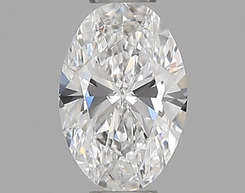 0.34 carat D-VVS2 Natūralus Oval Deimantas (1)