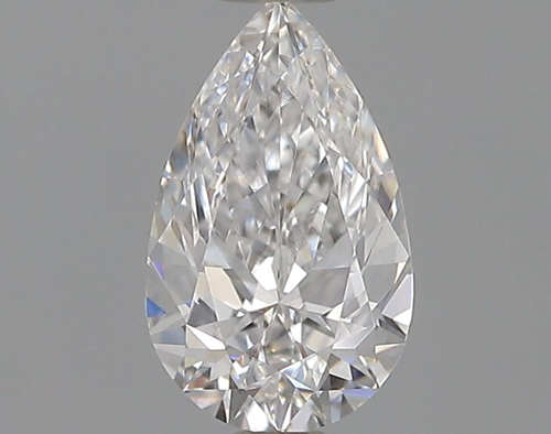 0.31 carat D-IF Natūralus Pear Deimantas (1)