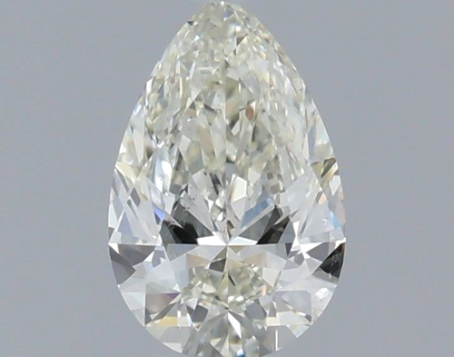 0.51 carat K-SI1 Natūralus Pear Deimantas (1)