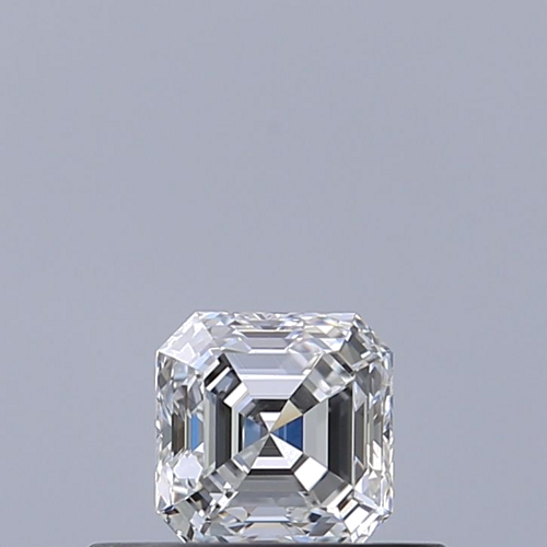 0.32 carat E-IF Natūralus Asscher Deimantas (1)
