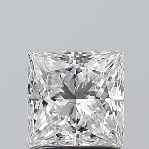 1.2 carat G-SI2 Natūralus Princess Deimantas (1)