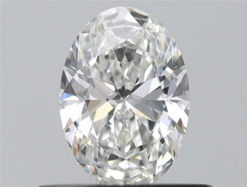 0.44 carat G-VS2 Natūralus Oval Deimantas (1)