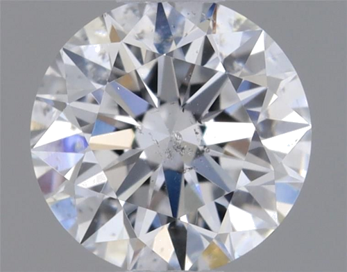 0.46 carat E-SI2 Excellent cut Natūralus Round Deimantas (1)