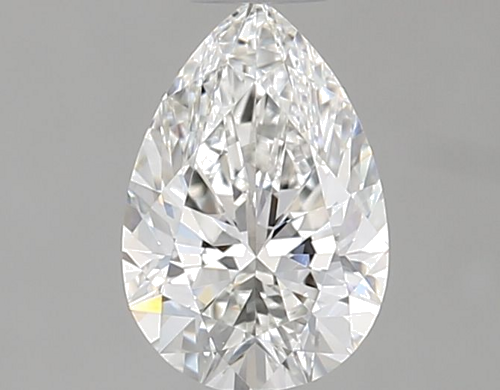0.57 carat G-VS1 Natūralus Pear Deimantas (1)
