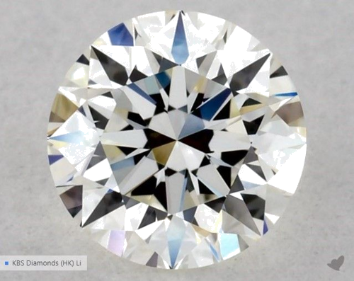 0.5 carat J-VVS1 Excellent cut Natūralus Round Deimantas (1)