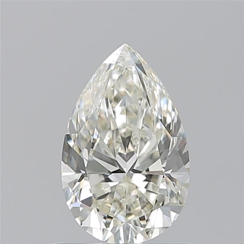 1.01 carat K-VVS2 Natūralus Pear Deimantas (1)
