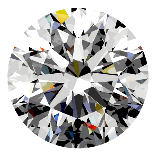 0.31 carat E-VVS2 Excellent cut Natūralus Round Deimantas (1)