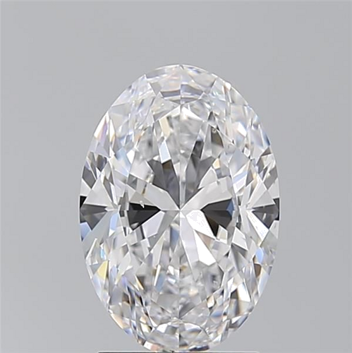 2.22 carat D-VS2 Natūralus Oval Deimantas (1)