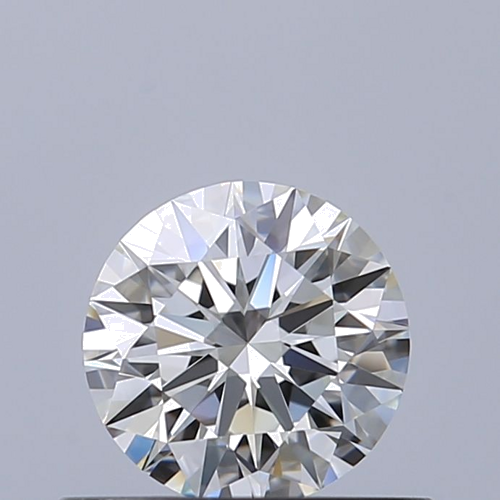 0.5 carat F-IF Excellent cut Natūralus Round Deimantas (1)