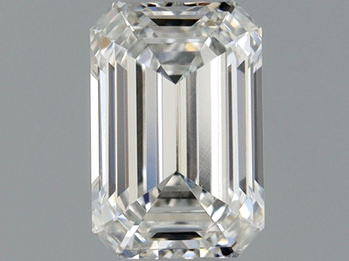 0.37 carat F-VVS2 Natūralus Emerald Deimantas (1)