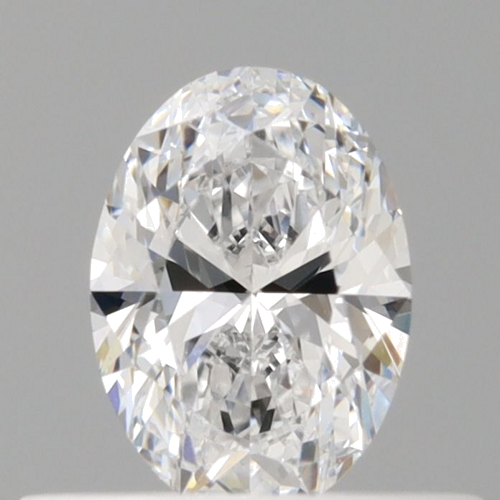 0.4 carat D-VS2 Natūralus Oval Deimantas (1)