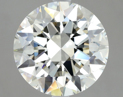 4.01 carat K-SI1 Excellent cut Natūralus Round Deimantas (1)