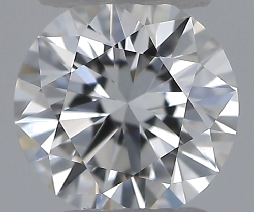 0.17 carat E-VVS1 Excellent cut Natūralus Round Deimantas (1)