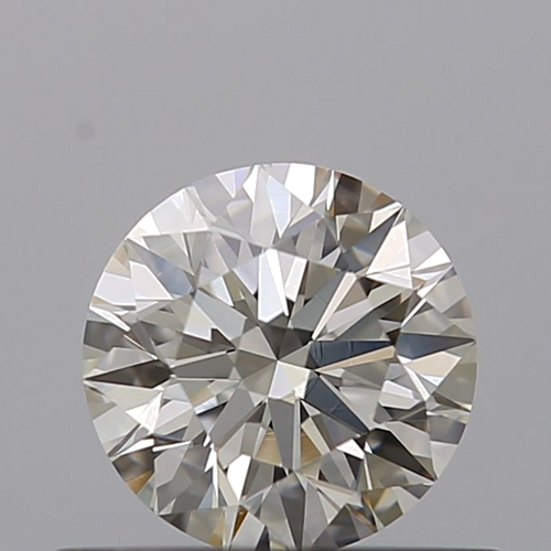 0.53 carat I-VVS1 Excellent cut Natūralus Round Deimantas (1)
