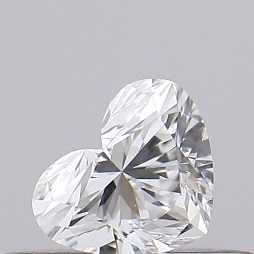 0.2 carat F-VS1 Natūralus Heart Deimantas (1)