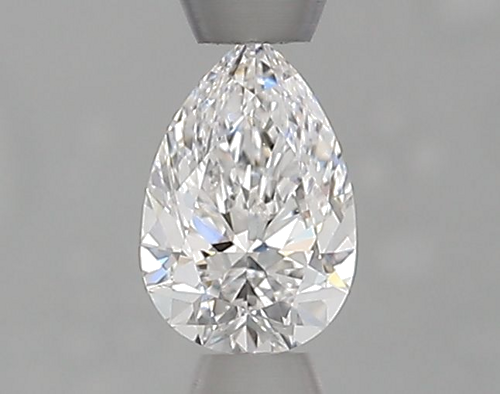 0.36 carat D-SI1 Natūralus Pear Deimantas (1)